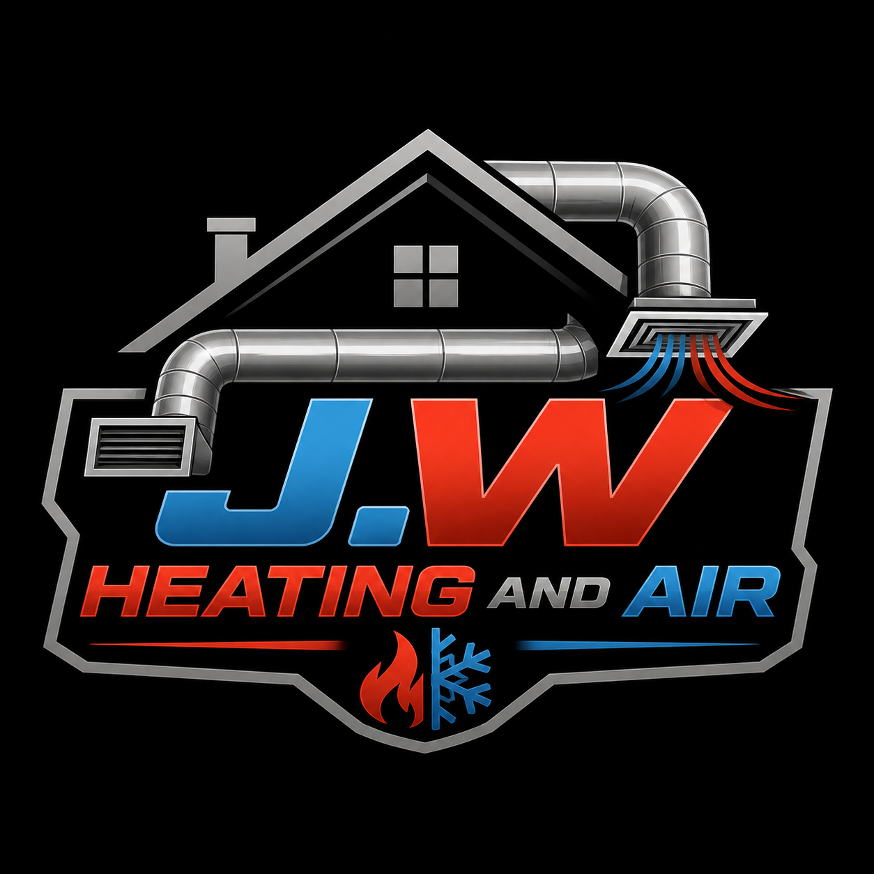 JW Heating and Air logo